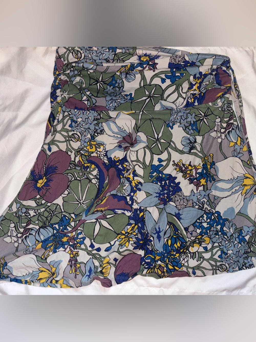Patagonia W's Lithia Skirt Skirt in Blue, Purple & Green - Picture 3 of 5